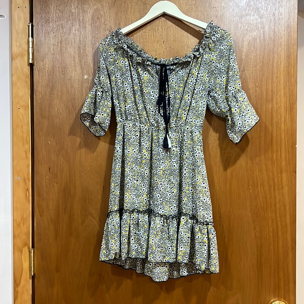 Floral mini dress